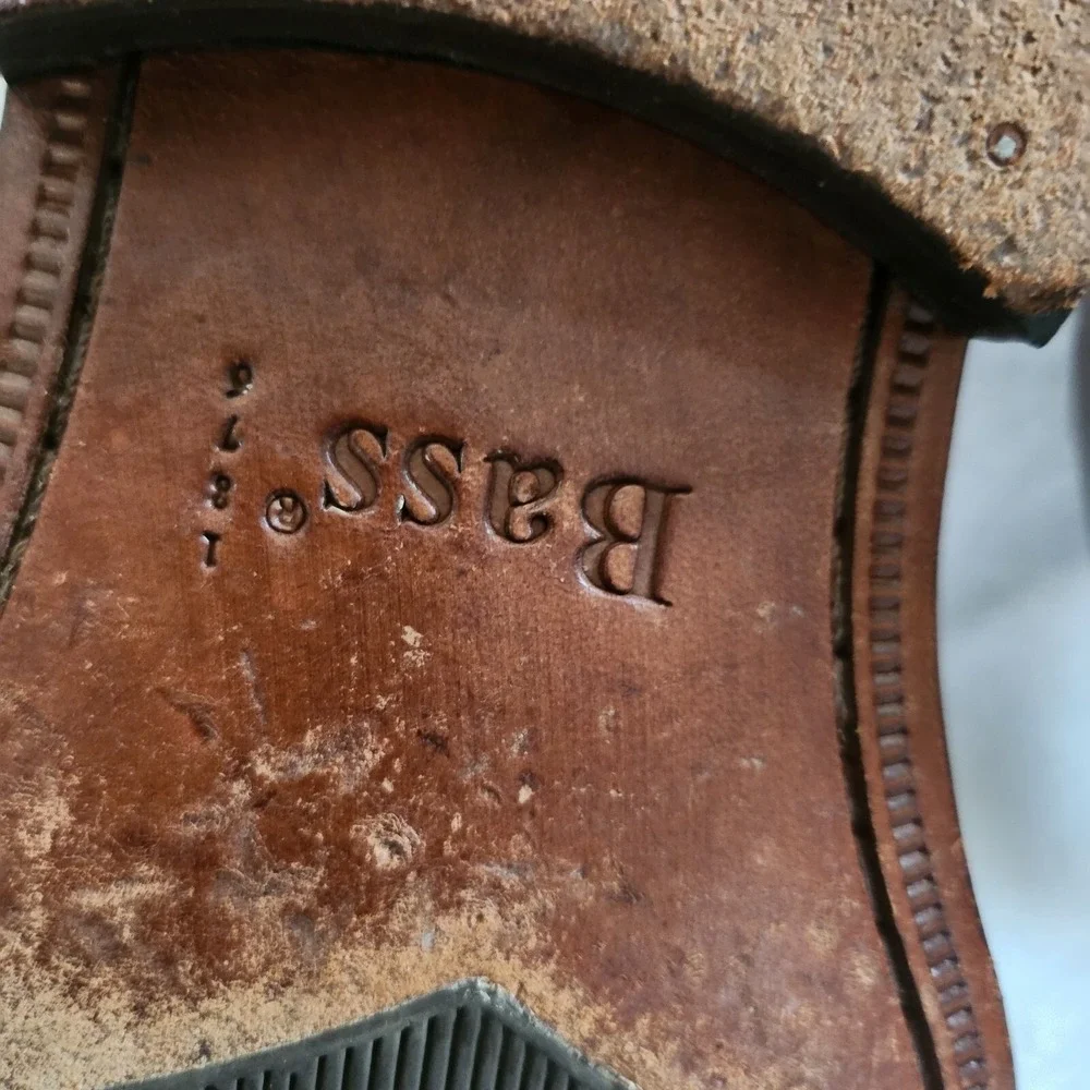 G.H‎ Bass & Co. Pasadena Brown Leather Shoes Mens 10.5